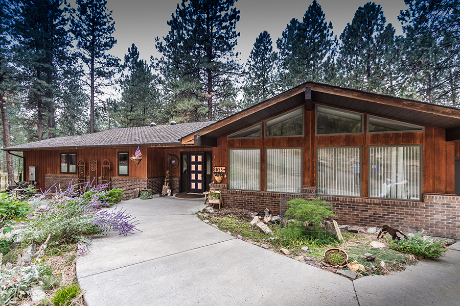 A beautiful home located in Missoula, Montana built using Visitability features including a zero-step entrance, wider door openings, and a wheelchair accessible bathroom.